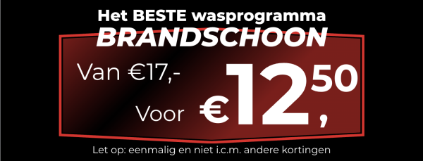 Brandschoon voor maar 12,50