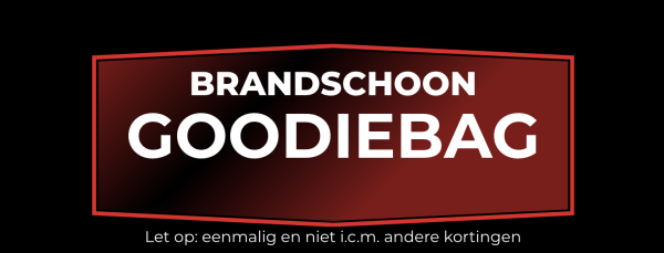 Brandschoon GOODIEBAG! Af te halen bij de kassa