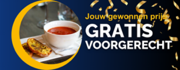 Gratis voorgerecht